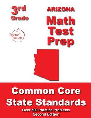 Arizona 3rd Grade Math Test Prep de Teachers' Treasures