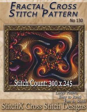 Fractal Cross Stitch Pattern - No. 130 de Tracy Warrington