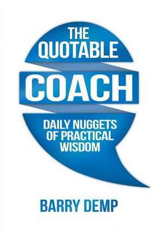 The Quotable Coach de Barry Demp