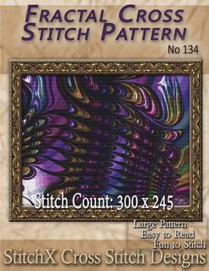 Fractal Cross Stitch Pattern - No. 134 de Tracy Warrington