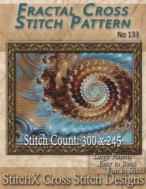 Fractal Cross Stitch Pattern - No. 133 de Tracy Warrington