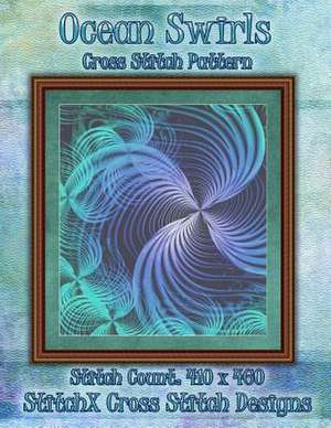 Ocean Swirls Cross Stitch Pattern de Tracy Warrington