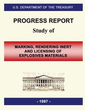 Progress Report de U. S. Department Of Treasury