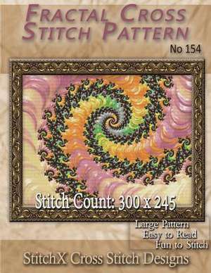 Fractal Cross Stitch Pattern No. 154 de Tracy Warrington