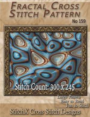 Fractal Cross Stitch Pattern No. 159 de Tracy Warrington