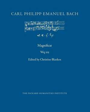 Magnificat, Wq 215 de Carl Philipp Emanuel Bach