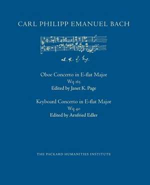 Concerto in E-Flat Major, Wq 165 and Wq 40 de Carl Philipp Emanuel Bach