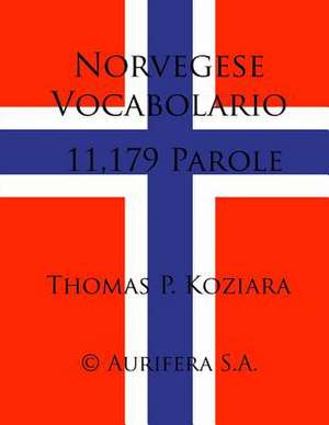 Norvegese Vocabolario de Thomas P. Koziara