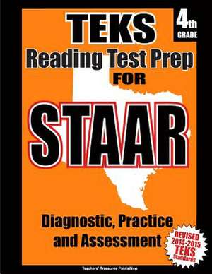 Teks 4th Grade Reading Test Prep for Staar de Teachers' Treasures