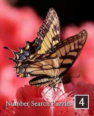 Number Search Puzzles 4 de Puzzlefast Books