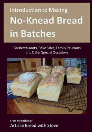 Introduction to Making No-Knead Bread in Batches (for Restaurants, Bake Sales, Family Reunions and Other Special Occasions) de Steve Gamelin