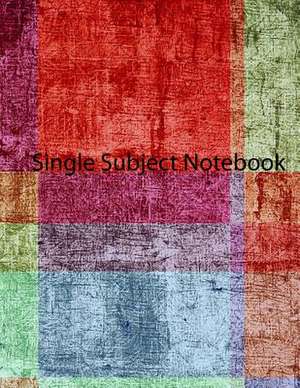 Single Subject Notebook de Publishing, Inc Gelding