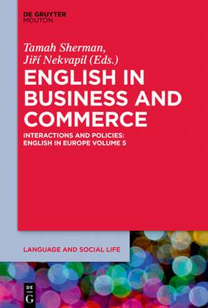 English in Business and Commerce de Jiri Nekvapil