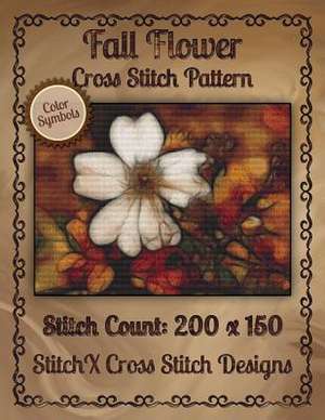 Fall Flower Cross Stitch Pattern de Tracy Warrington