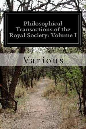 Philosophical Transactions of the Royal Society de Various