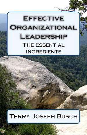 Effective Organizational Leadership de Terry Joseph Busch