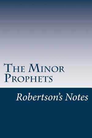 The Minor Prophets de John Robertson