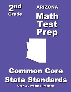 Arizona 2nd Grade Math Test Prep de Teachers' Treasures