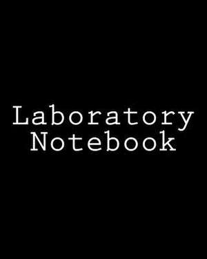 Laboratory Notebook de Publishing, Inc Gelding