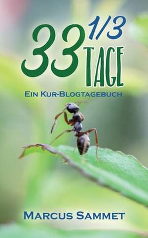 33 1/3 Tage de Marcus Sammet