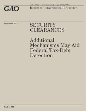 Security Clearances de Government Accountability Office (U S )