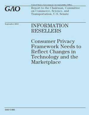 Information Resellers de Government Accountability Office (U S )