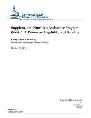 Supplemental Nutrition Assistance Program (Snap) de Congressional Research Service