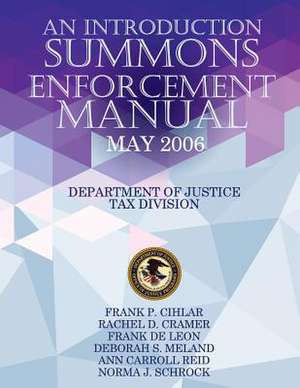 Summons Enforcement Manual de Department of Justice