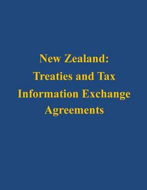 New Zealand de U. S. Department of the Treasury