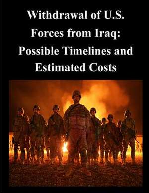 Withdrawal of U.S. Forces from Iraq de Congressional Budget Office