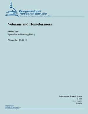 Veterans and Homelessness de Libby Perl