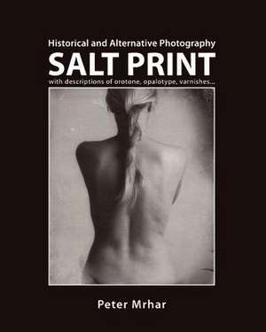 Salt Print with Descriptions of Orotone, Opalotype, Varnishes... de Peter Mrhar