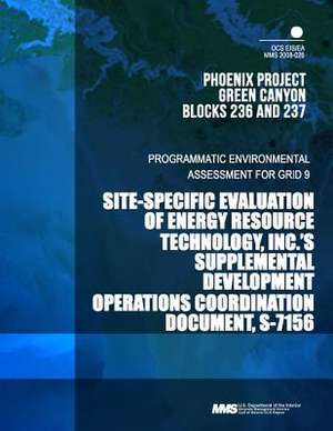 Programmatic Environmental Assessment for Grid 9 de U. S. Department of the Interior