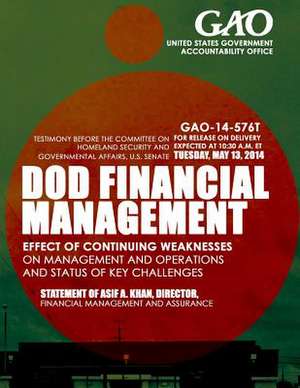 Dod Financial Management de United States Government Accountability