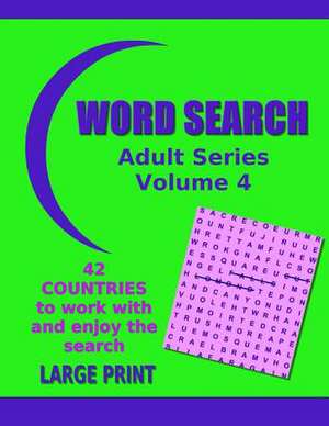 Word Search Adult Series Volume 4 de Kaye Dennan