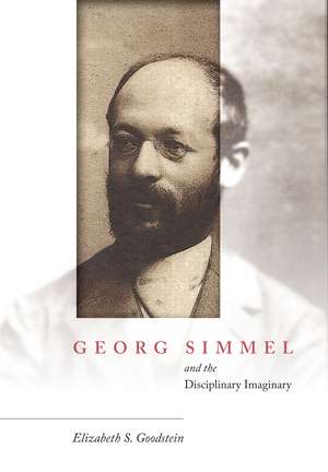 Georg Simmel and the Disciplinary Imaginary de Elizabeth Goodstein