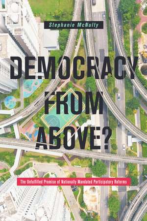 Democracy from Above? de Stephanie L McNulty