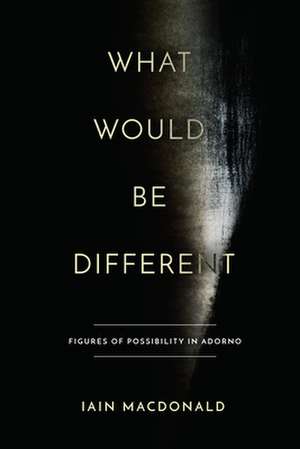 What Would Be Different – Figures of Possibility in Adorno de Iain Macdonald