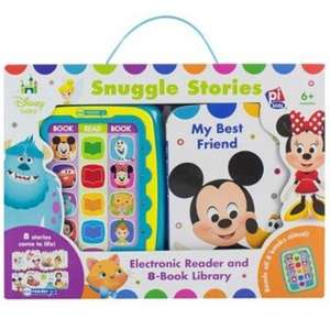 Disney Baby: Snuggle Stories Me Reader Jr Electronic Reader and 8-Book Library Sound Book Set de Kathy Broderick