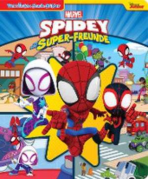 Marvel Spidey und seine Super-Freunde - Verrückte Such-Bilder, groß - Wimmelbuch - Pappbilderbuch mit wattiertem Umschlag de Phoenix International Publications Germany GmbH