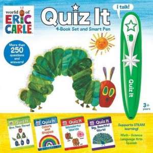 World of Eric Carle: Quiz It 4-Book Set and Smart Pen de Pi Kids