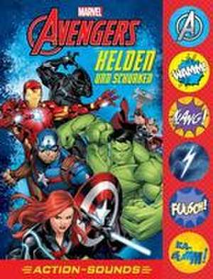 Marvel Avengers - Helden und Schurken - Action-Soundbuch mit 6 Geräuschen und 4 Comicgeschichten für Kinder ab 6 Jahren de Jan Dinter