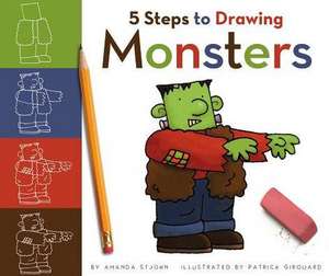 5 Steps to Drawing Monsters de Amanda Stjohn