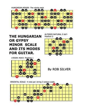 The Hungarian or Gypsy Minor Scale and Its Modes for Guitar de Rob Silver