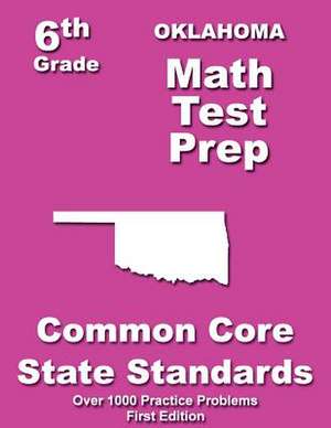 Oklahoma 6th Grade Math Test Prep de Teachers' Treasures