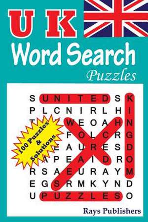 UK Word Search Puzzles de Rays Publishers