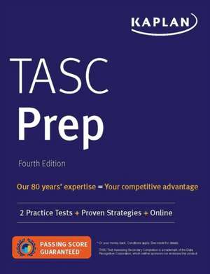 Tasc Prep de Kaplan Test Prep