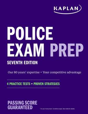 Police Exam Prep 7th Edition de Kaplan Test Prep