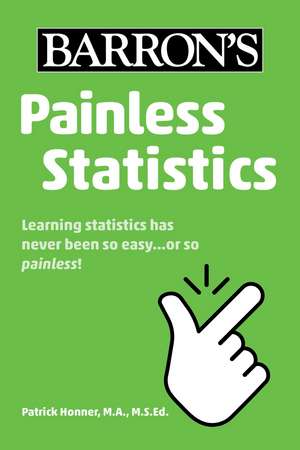 Painless Statistics de Patrick Honner