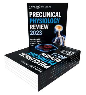 Preclinical Medicine Complete 7-Book Subject Review 2023: Lecture Notes for USMLE Step 1 and COMLEX-USA Level 1 de Kaplan Medical